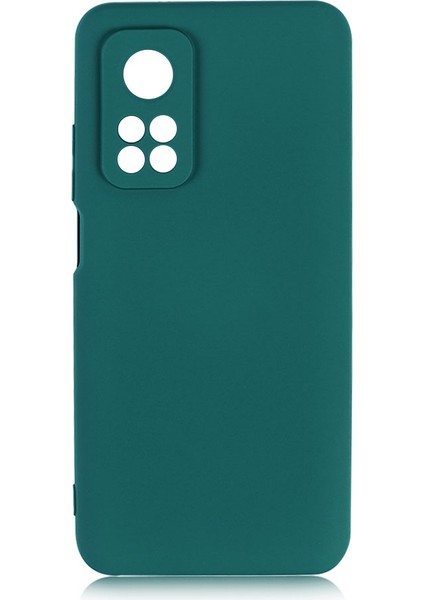 Xiaomi Mi 10T Pro Kılıf Kamera Korumalı Içi Süet Mara Lansman Silikon