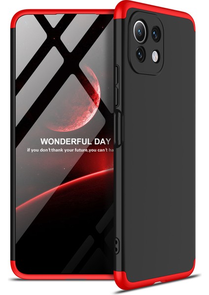 Xiaomi Mi 11 Lite Kılıf 3 Parça 360 Ays Kapak