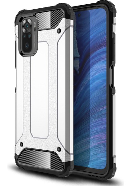 Xiaomi Redmi Note 10 Kılıf Ultra Korumalı Çift Katmanlı Armour Case