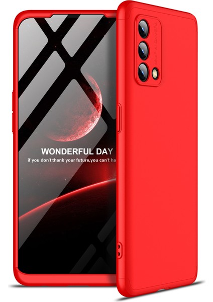Oppo A74 Kılıf 3 Parça 360 Ays Kapak