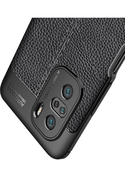 Xiaomi Mi 11X Pro Kılıf Deri Desenli Lux Niss Silikon