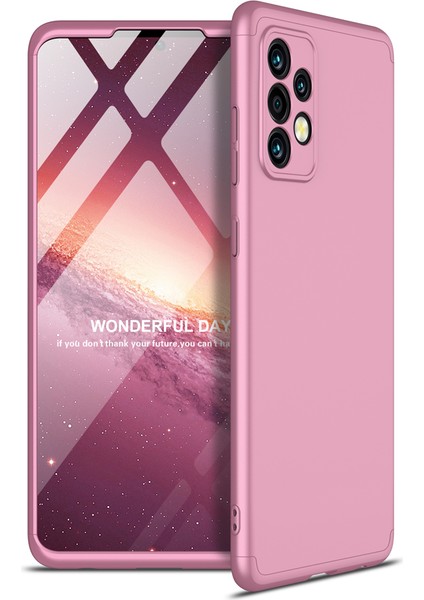 Samsung Galaxy A72 Kılıf 3 Parça 360 Ays Kapak