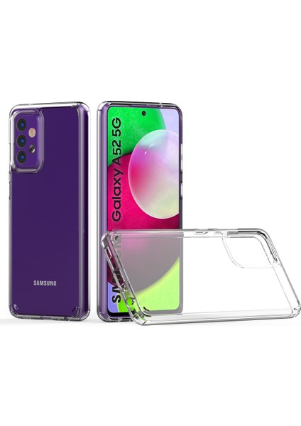 Samsung Galaxy A52 Kılıf Ultra Korumalı Kamera Korumalı Coss Sillikon