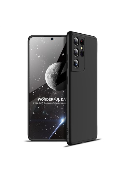 Samsung Galaxy S21 Ultra Kılıf 3 Parça 360 Ays Kapak