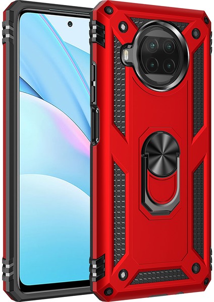 Xiaomi Redmi Note 9 Pro 5g Kılıf Ultra Korumalı Yüzüklü Manyetik Vega Kapak