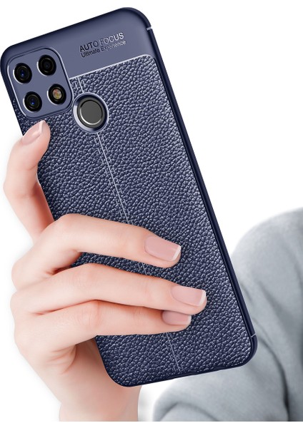 Oppo A15 Kılıf Deri Desenli Lux Niss Silikon fırsatları