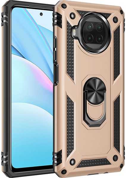 Xiaomi Redmi Note 9 Pro 5g Kılıf Ultra Korumalı Yüzüklü Manyetik Vega Kapak