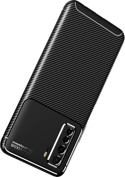 Huawei P40 Lite 5g Kılıf Karbon Desenli Lux Negro Silikon fiyatları
