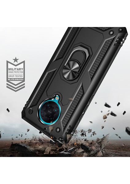 Xiaomi Pocophone F2 Pro Kılıf Ultra Korumalı Yüzüklü Manyetik Vega Kapak fiyatları
