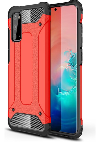 Samsung Galaxy S20 Fe Kılıf Çift Katmanlı Armour Case