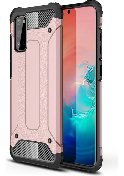 Samsung Galaxy S20 Fe Kılıf Çift Katmanlı Armour Case