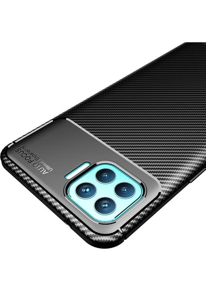 Oppo Reno 4 Lite Kılıf Karbon Desenli Lux Negro Silikon modelleri