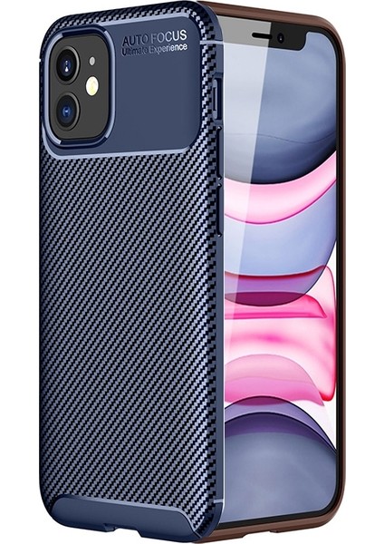 Apple Iphone 12 Mini Kılıf Karbon Desenli Lux Negro Silikon