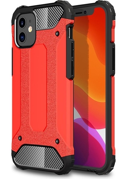 Apple Iphone 12 Kılıf Çift Katmanlı Armour Case