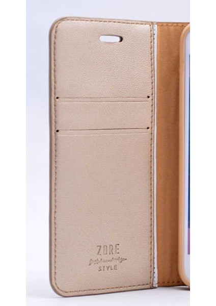 General Mobile Gm 20 Kılıf Cüzdanlı Standlı Kapaklı Delux