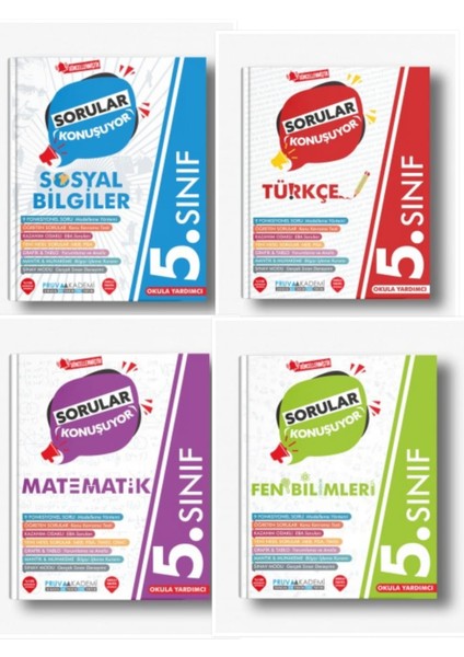 2022-2023 5. Sınıf M-F-I-T Sorular Konuşuyor Soru Bankası