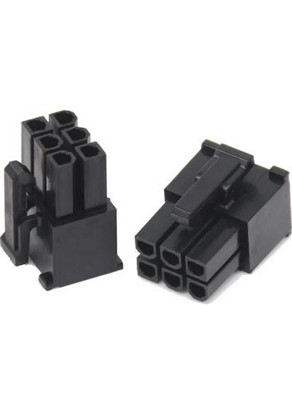 pcı-E 6 Pin Riser 6 Pin Dişi Power Konnektör Seti (4.20 Mm)