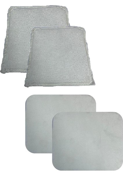 Knsz minder seti 2 li mazlum beyaz kumaş oturma ve sırt tel sandalyesi minderi bir arada fiyatları