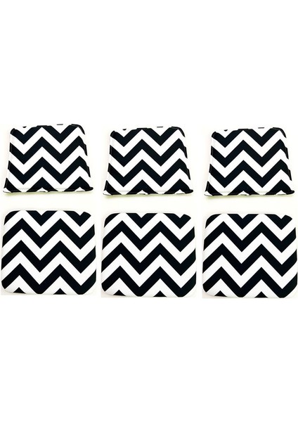 Knsz minder seti 3 lü mazlum aldo kumaş oturma ve sırt tel sandalyesi minderi bir arada