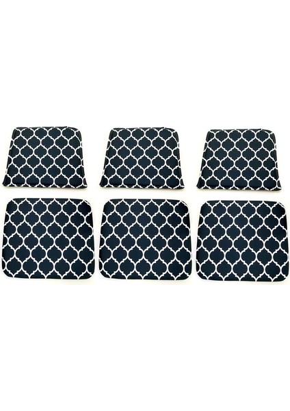 Knsz minder seti 3 lü mazlum viona kumaş oturma ve sırt tel sandalyesi minderi bir arada fiyatları