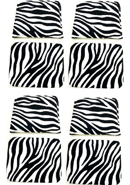 Knsz Minder Seti Kumaş Tel Bar Sandalyesi Oturma ve Sırt Minderi Set