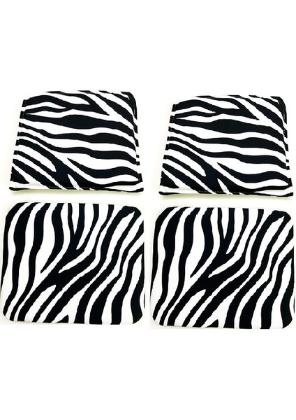 Knsz minder seti 2 li zng&mğr&uslu bonar kumaş tel bar sandalyesi oturma ve sırt minderi set