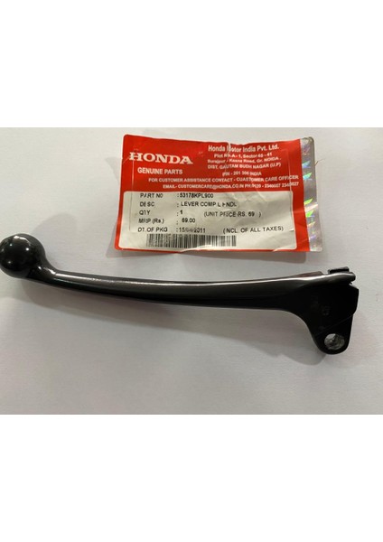 Honda Activa 100 Fren Kolu (Manet-Levye) Sol