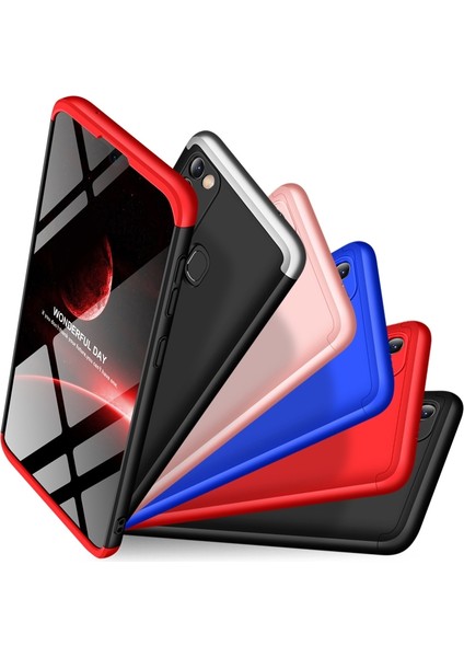 Samsung Galaxy A21S Kılıf 3 Parça 360 Zore Ays Kapak