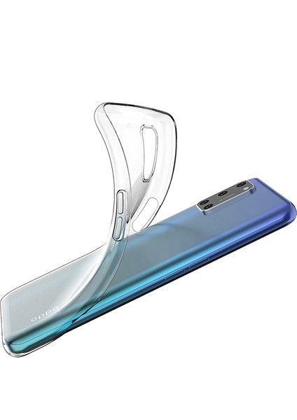 Oppo A52 Kılıf Ultra Ince Şeffaf Silikon modelleri