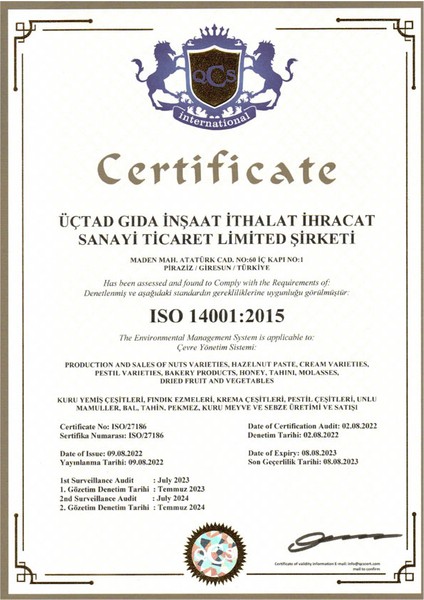 Üçtat Muska Pestil Tatlısı 1000G