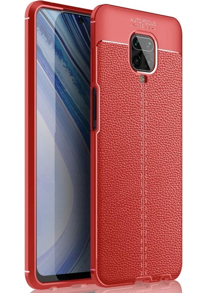 Xiaomi Redmi Note 9 Pro Kılıf Deri Desenli Lux Niss Silikon