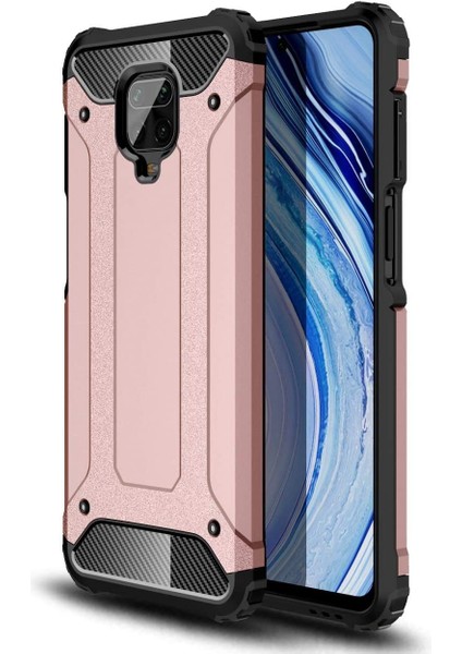 Xiaomi Redmi Note 9 Pro Kılıf Çift Katmanlı Armour Case
