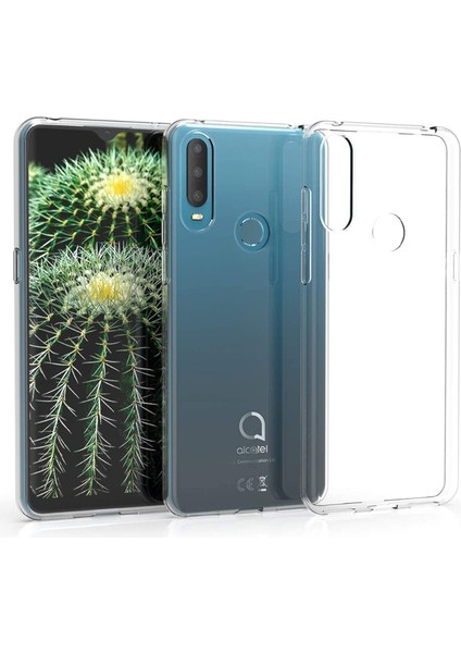 Alcatel 1s 2020 Kılıf Ultra Ince Şeffaf Silikon fiyatları