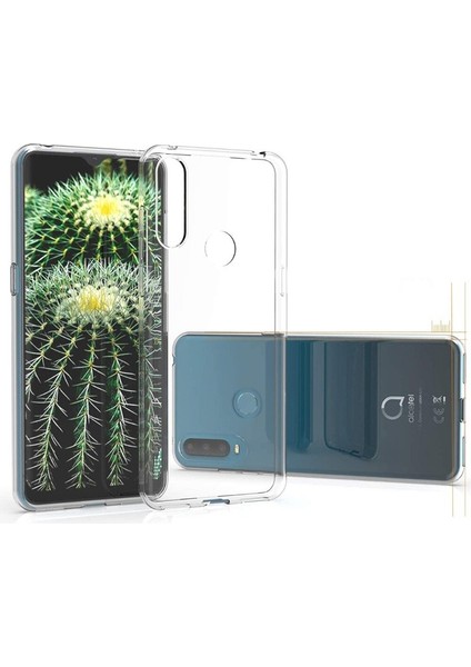 Alcatel 1s 2020 Kılıf Ultra Ince Şeffaf Silikon modelleri