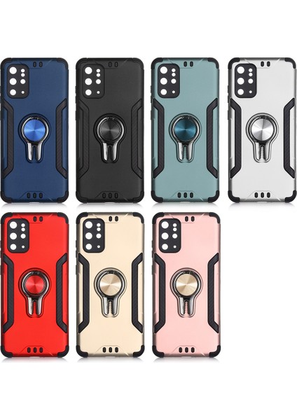 Samsung Galaxy S20 Plus Kılıf Ultra Korumalı Yüzüklü Manyetik Coco Kapak
