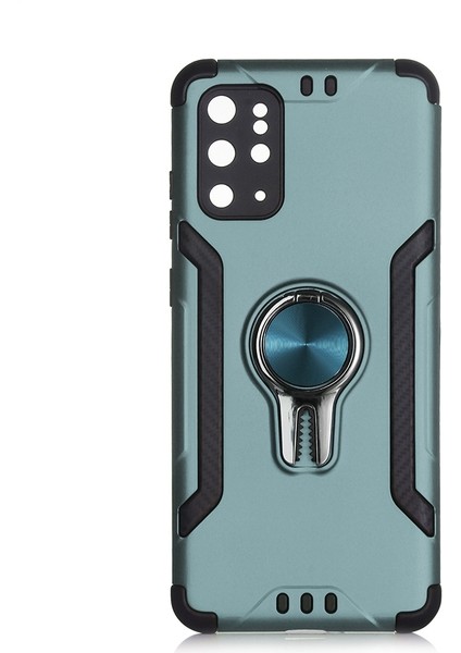 Samsung Galaxy S20 Plus Kılıf Ultra Korumalı Yüzüklü Manyetik Coco Kapak