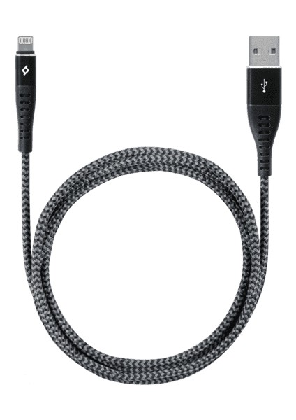 2DKX01LS Extremecable Ekstra Dayanıklı 150CM Şarj Kablosu Siyah