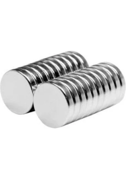 Çanta Için Mıknatıs, Neodyum Mıknatıs 5 Adet - Deri Hobi 12MM x 2mm