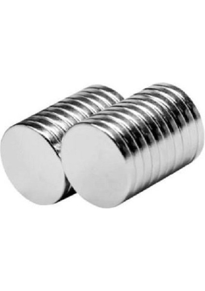 Çanta Için Mıknatıs, Neodyum Mıknatıs 5 Adet - Deri Hobi 18MM x 2mm