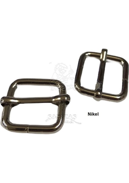 Ayar Tokası 2 cm 2 Adet (Leathercraft, Deri Hobi)