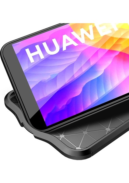 Huawei Y5P Kılıf Deri Desenli Lux Niss Silikon modelleri