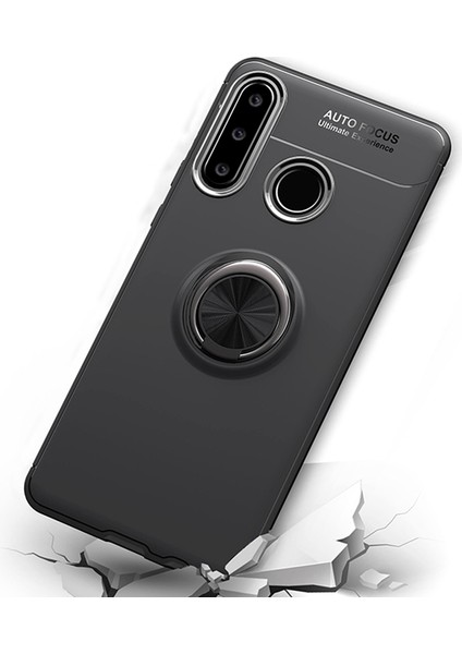Huawei Y6P Kılıf Yüzüklü Manyetik Ravel Silikon modelleri