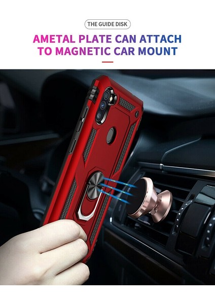 Huawei P40 Lite Kılıf Ultra Korumalı Yüzüklü Manyetik Vega Kapak modelleri