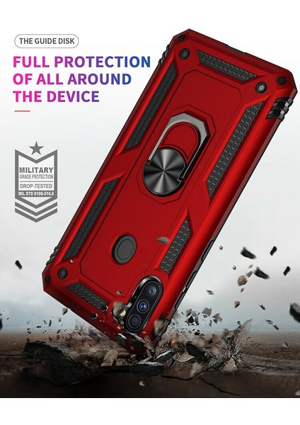 Huawei P40 Lite Kılıf Ultra Korumalı Yüzüklü Manyetik Vega Kapak fiyatları