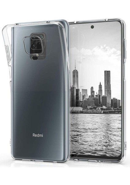Xiaomi Redmi Note 9s Kılıf Ultra Ince Şeffaf Silikon