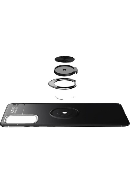 Samsung Galaxy A31 Kılıf Yüzüklü Manyetik Ravel Silikon modelleri