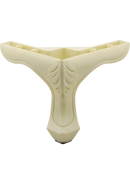 Mobilya Kanepe Koltuk Ayağı 14 cm Desenli Baza Ayak Krem fiyatları