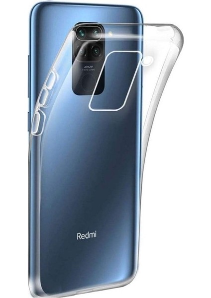 Xiaomi Redmi Note 9 Kılıf Ultra Ince Şeffaf Silikon