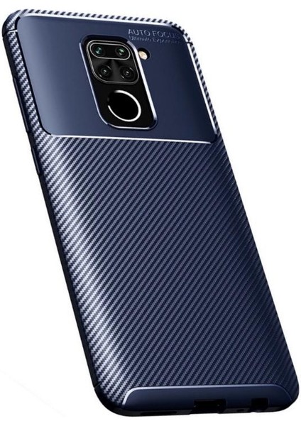 Xiaomi Redmi Note 9 Kılıf Karbon Desenli Lux Negro Silikon