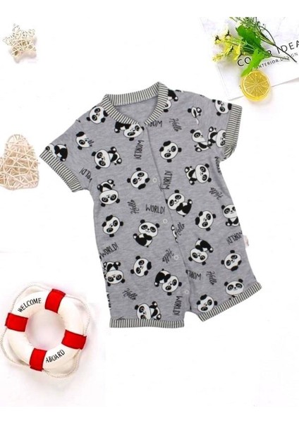 Babybonta Panda Baskılı Tulum 1-3 Yaş fiyatları